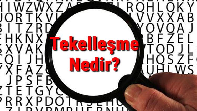 Tekelleşme nedir ne anlama gelir Tekelleşme kelimesinin TDK sözlük anlamı Ayna Gazetesi